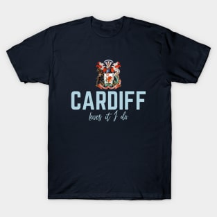 Cardiff, Loves it I do, Cardiff supporter T-Shirt